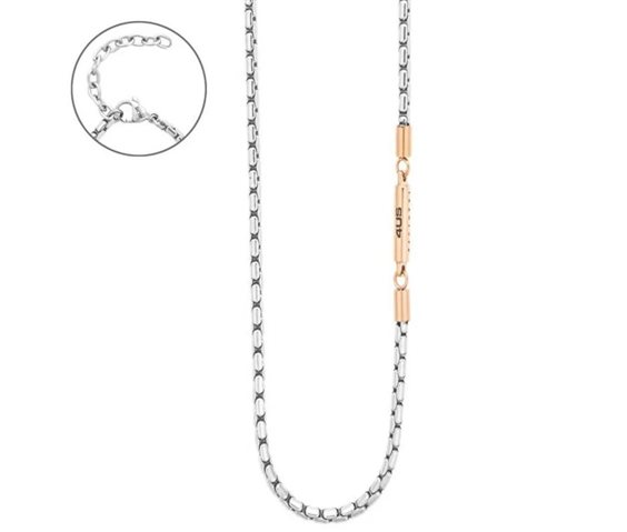 Collana 4US: Cesare Paciotti Uomo in Acciaio 4UCL8441 - 4UCL8441